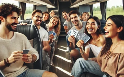 Top Fun Games to Play on a Charter Bus