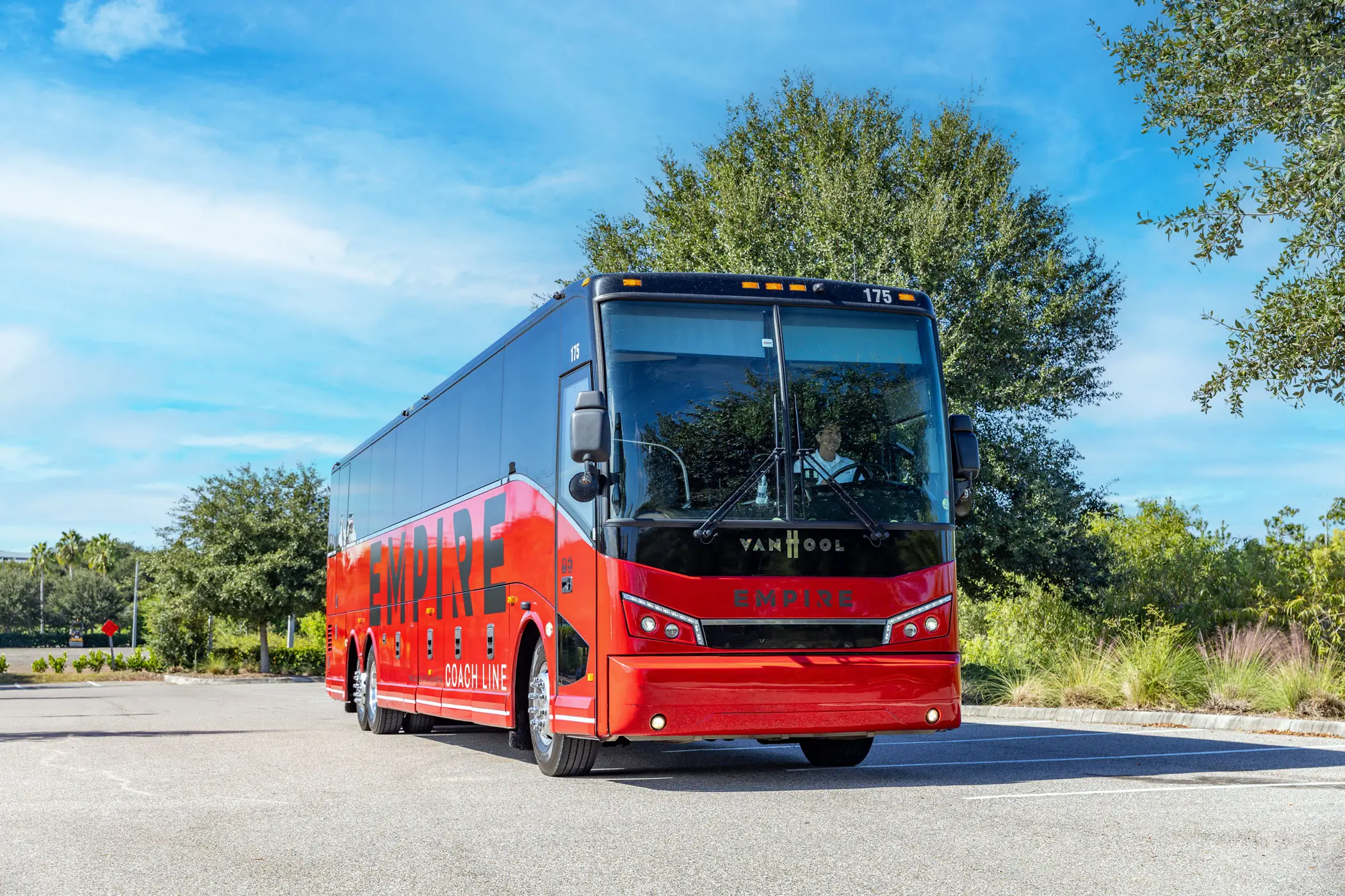 Empire Coach Line Orlando charter bus rental fleet