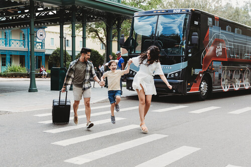 Sunshine Flyer Branded Bus