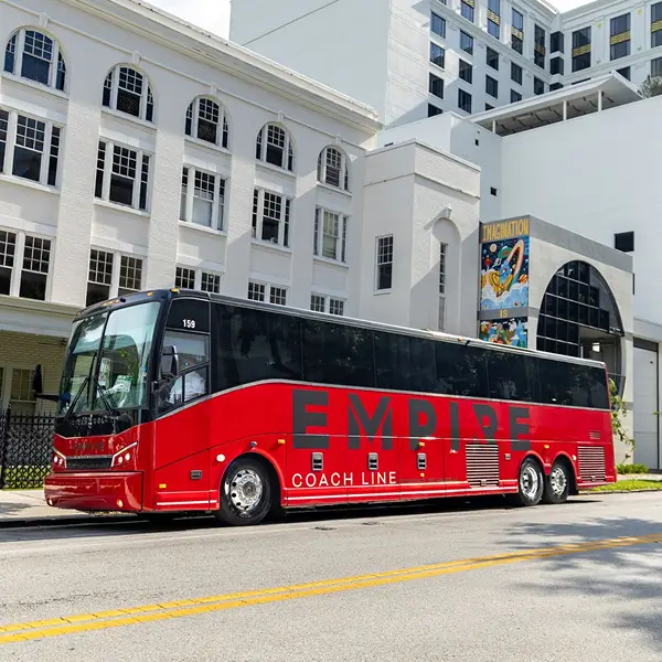 left_image | Empire Coach Line, Inc. Empire Coach Line motorcoach corporate event transportation Orlando hotel